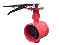 D81X-1.6手柄溝槽蝶閥