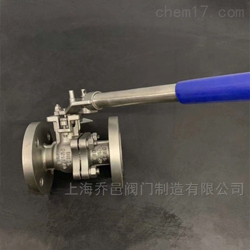 弹簧自动复位法兰球阀