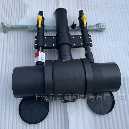 PE燃气带双放散口球阀