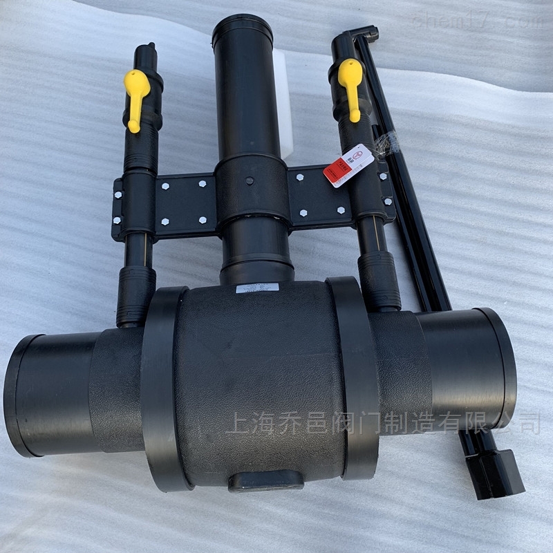 PE100双放散天然气球阀 PE100双放散天然气球阀